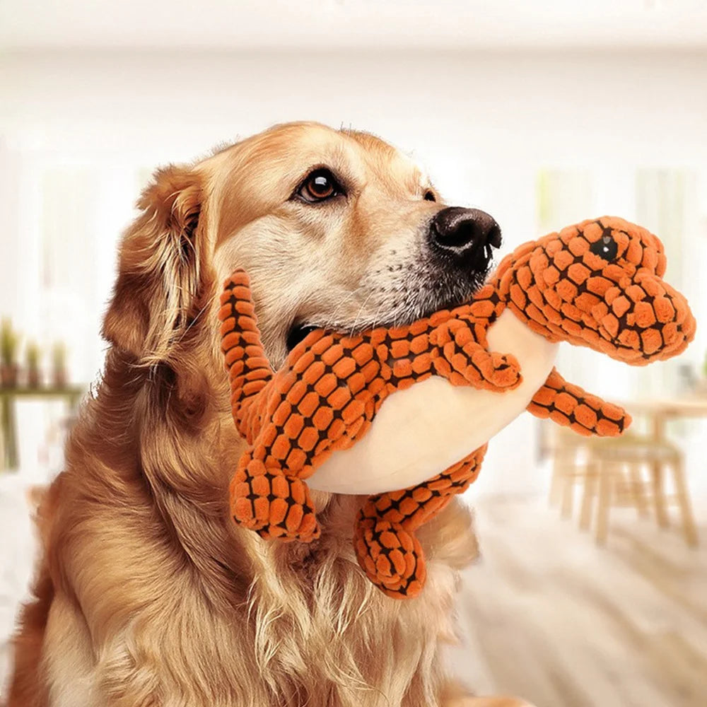 Dinosaurlegetøj til hunde og katte.